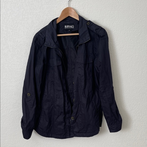 Buffalo David Bitton Dark Navy Field Jacket - Picture 1 of 3